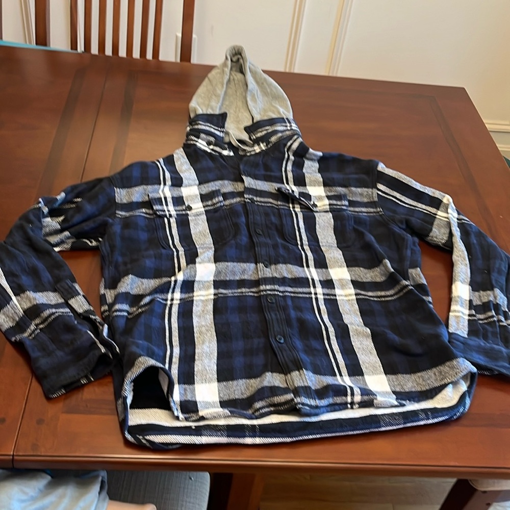 American Eagle Flannel/Hoodie